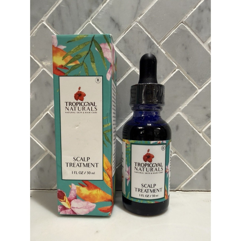 TropicGyal Naturals Hair Organic Scalp Treatment Oil 1 fl oz New In Box Sealed!